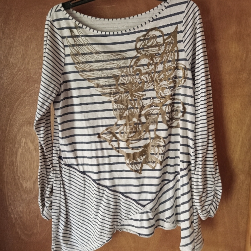 R X B  woman's t shirt